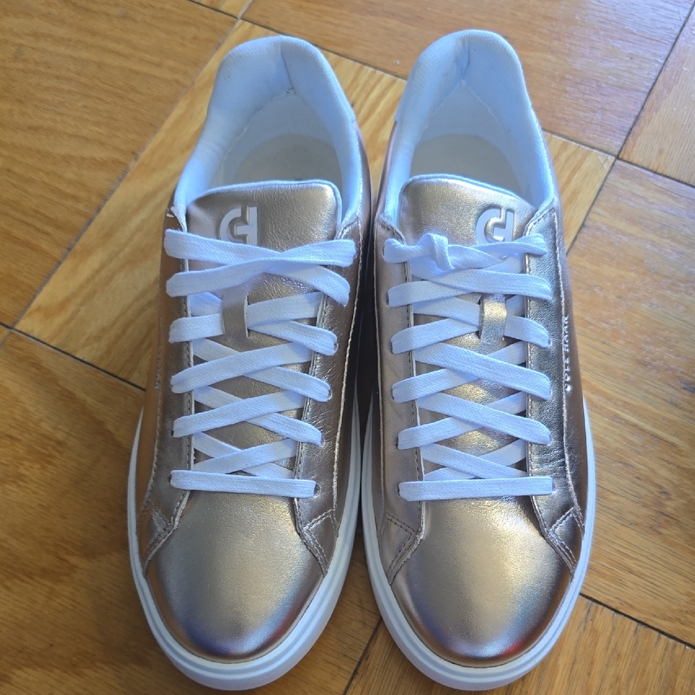 Elegant COLE HAAN Rose Gold Women's Sneakers